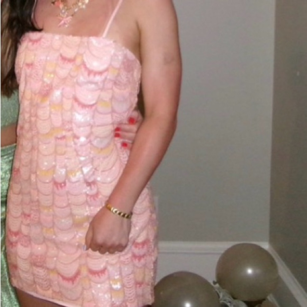 12th Tribe Pink Emmy Dress